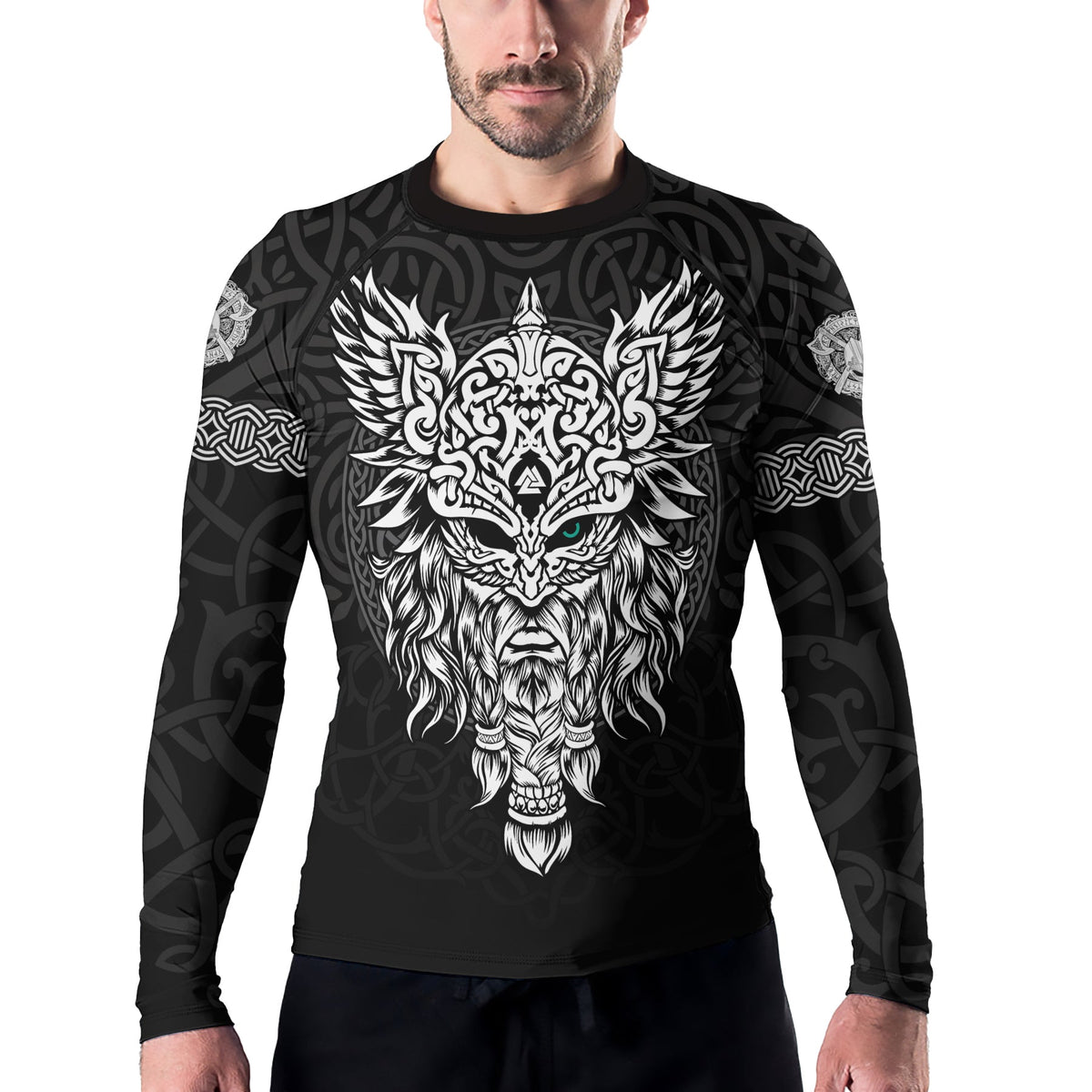 Rashninja Valhalla King Men's Long Sleeve Rash Guard