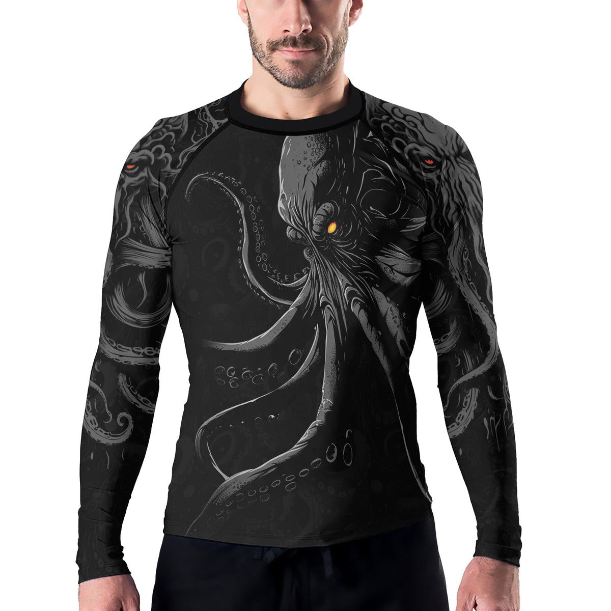 Rashninja Tentacle Tyrant Men's Long Sleeve Rash Guard