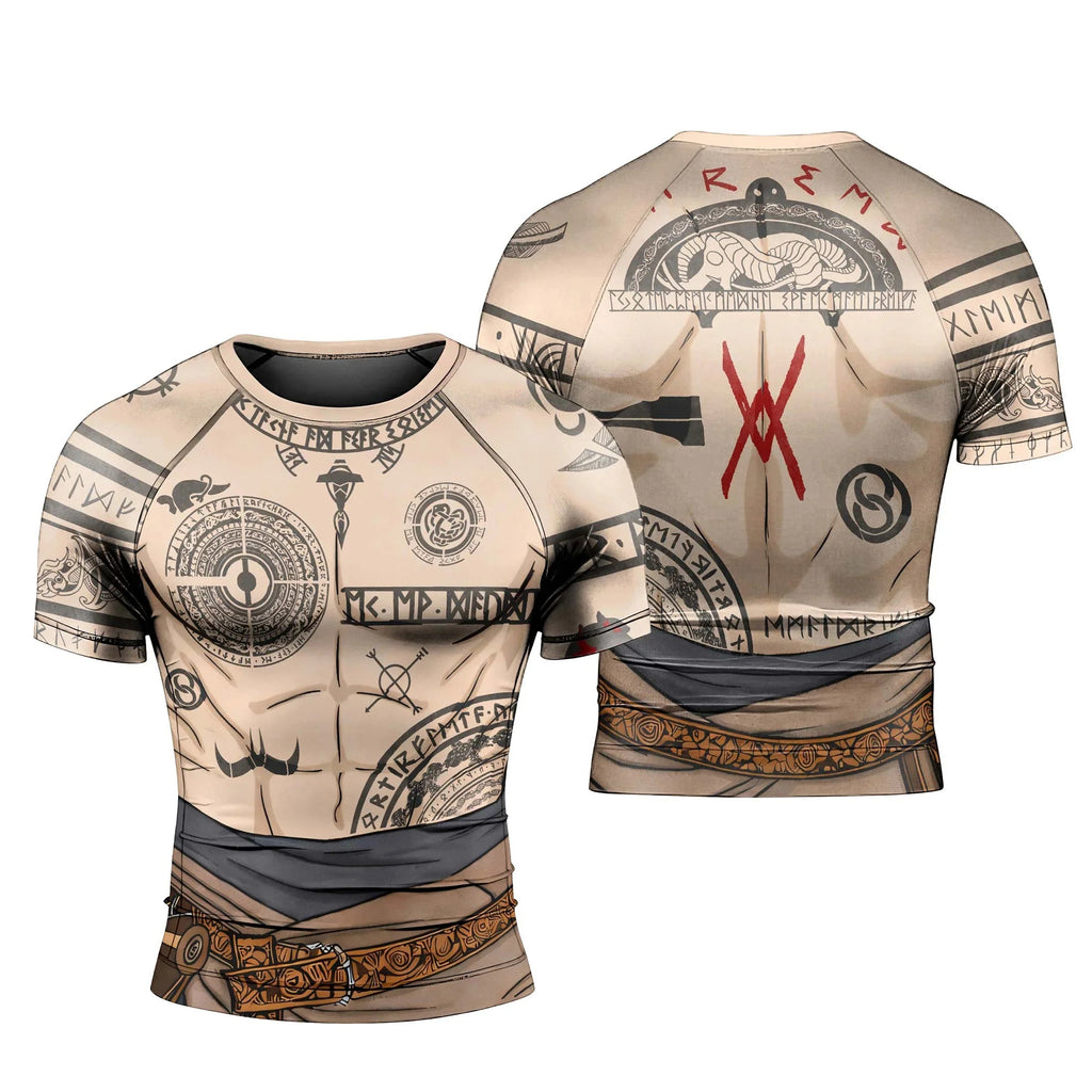 Balder Men's Short Sleeve Rash Guard