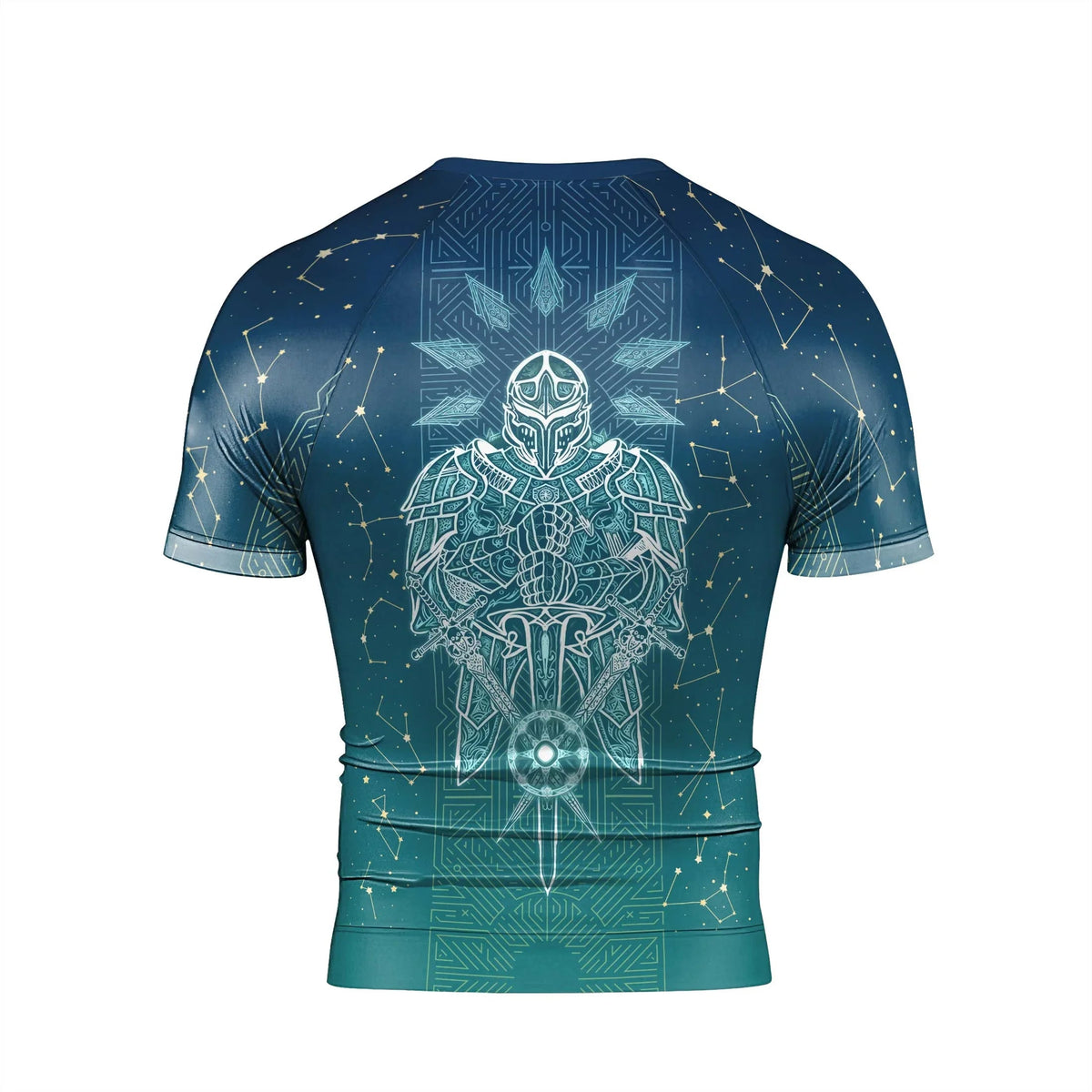 Celestial Warrior Armor Men's Short Sleeve Rash Guard