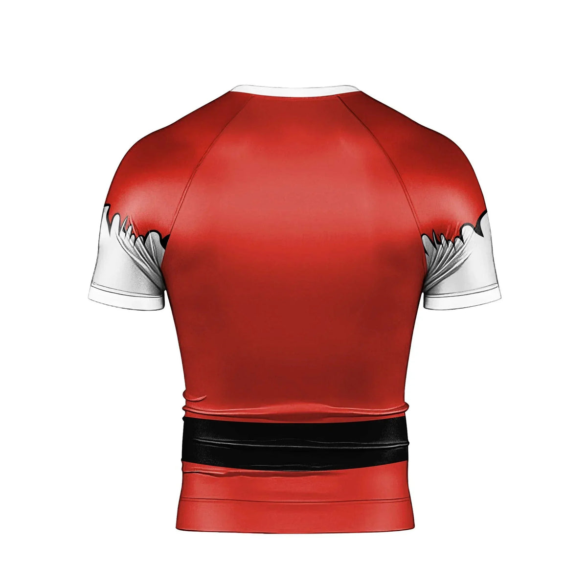 Christmas Santa Jiu Jitsu Men's Short Sleeve Rash Guard