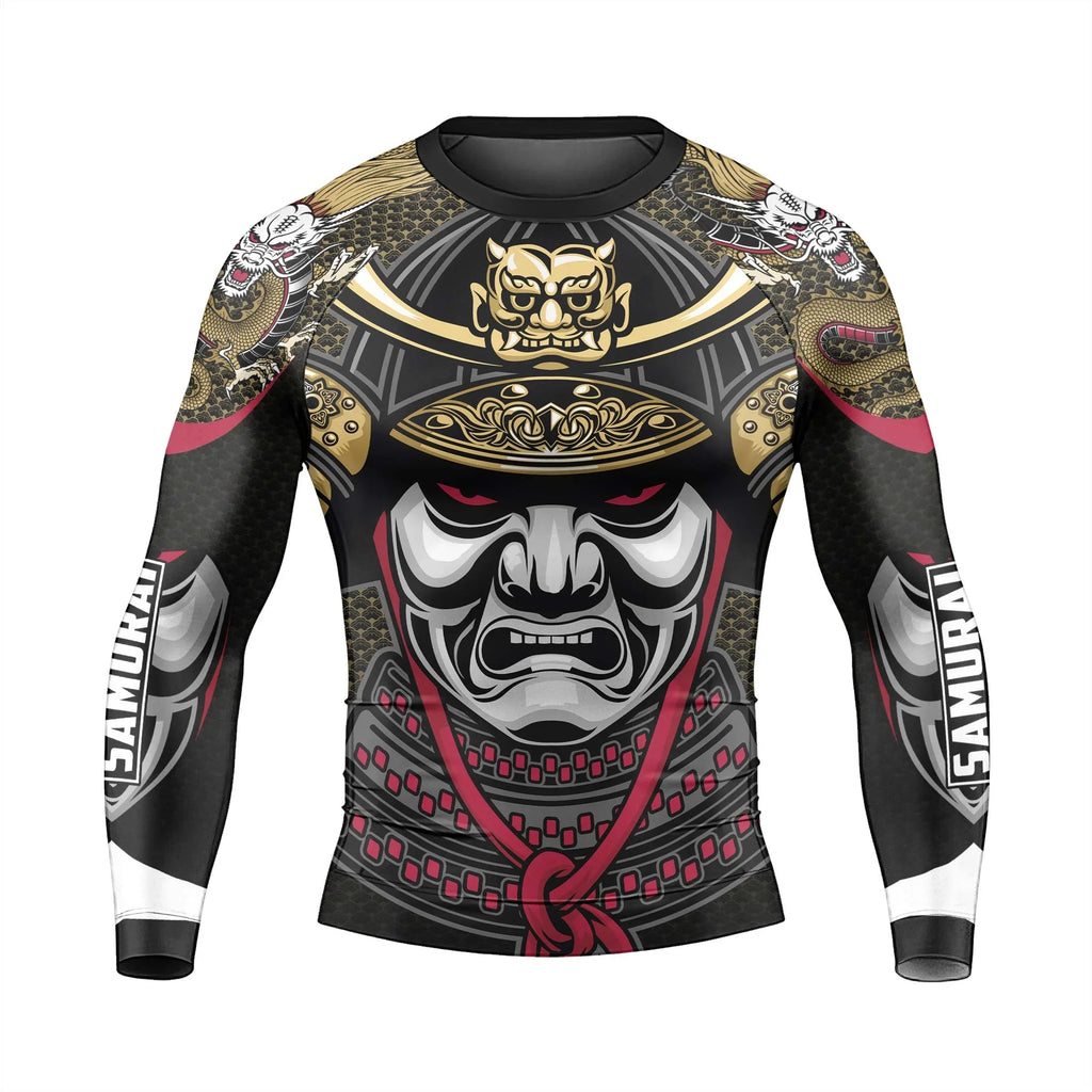 Dragon Shogun Men's Long Sleeve Rash Guard