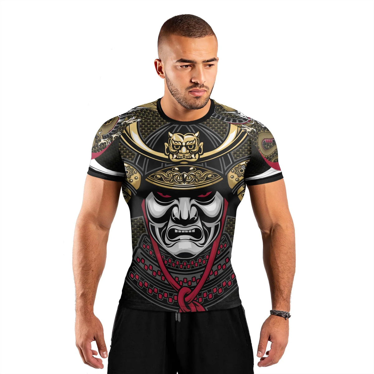 Dragon Shogun Men's Short Sleeve Rash Guard