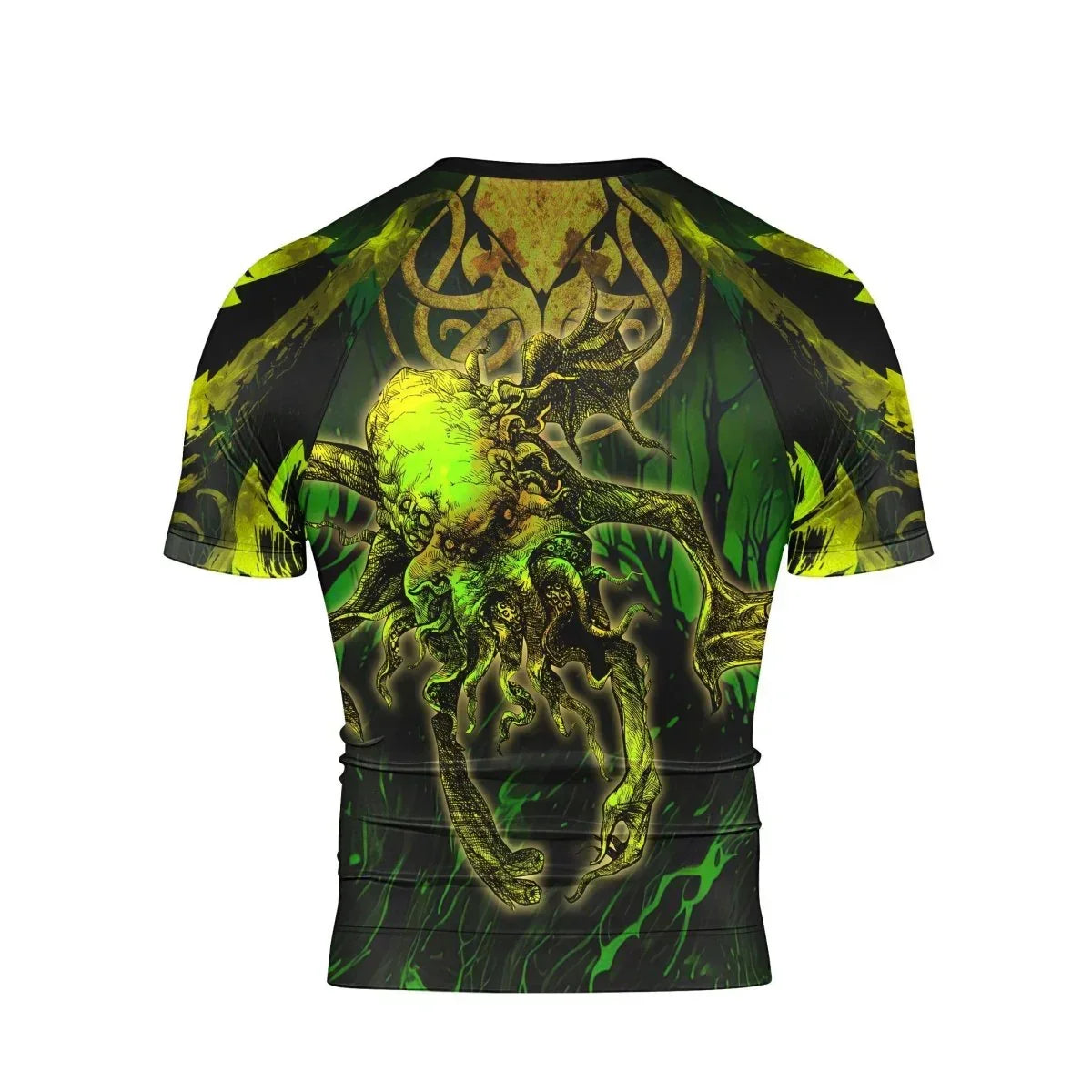 Hungry Of Cthulhu Short Sleeve Rash Guard