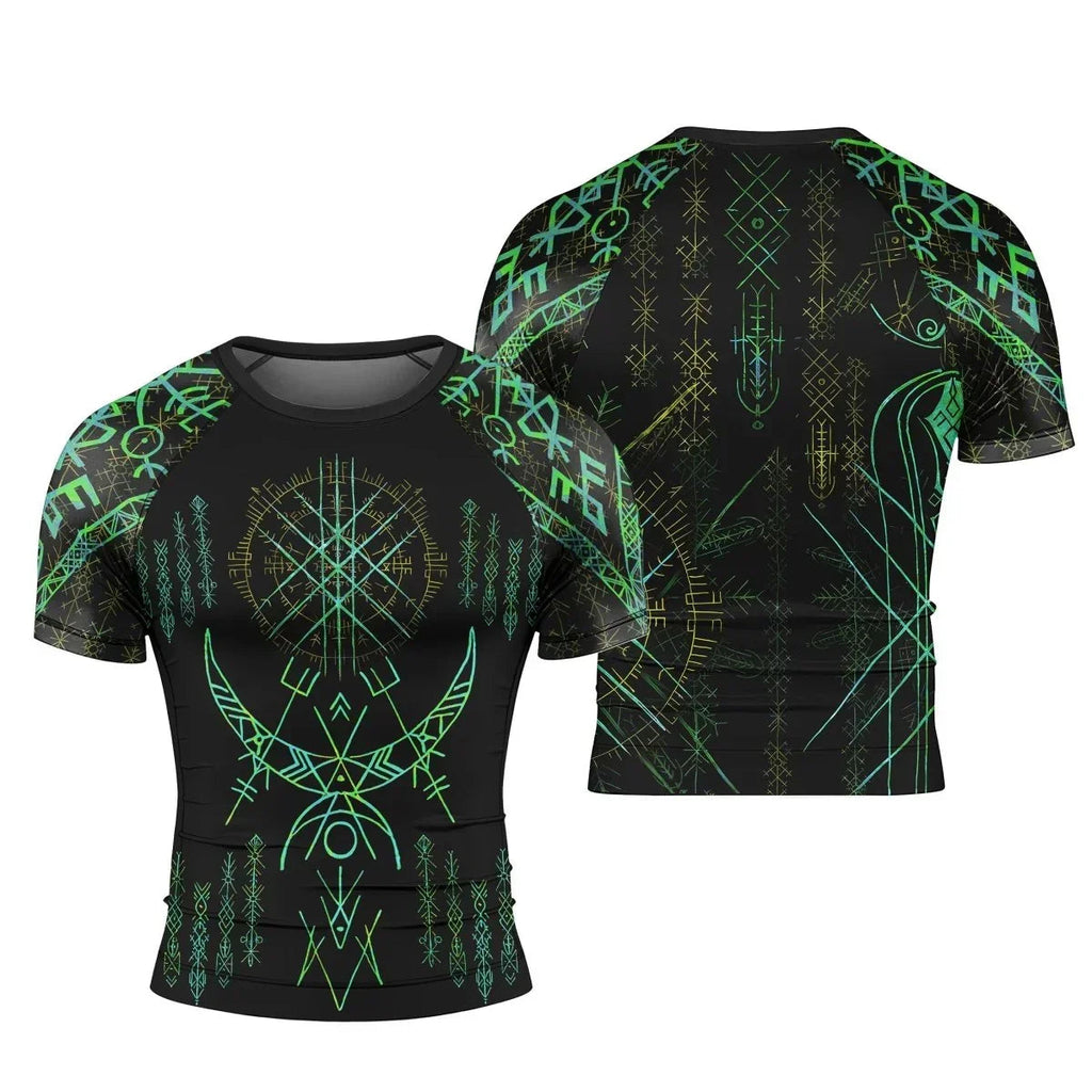 Valkyrie Warriors Of Odin Short Sleeve Rash Guard