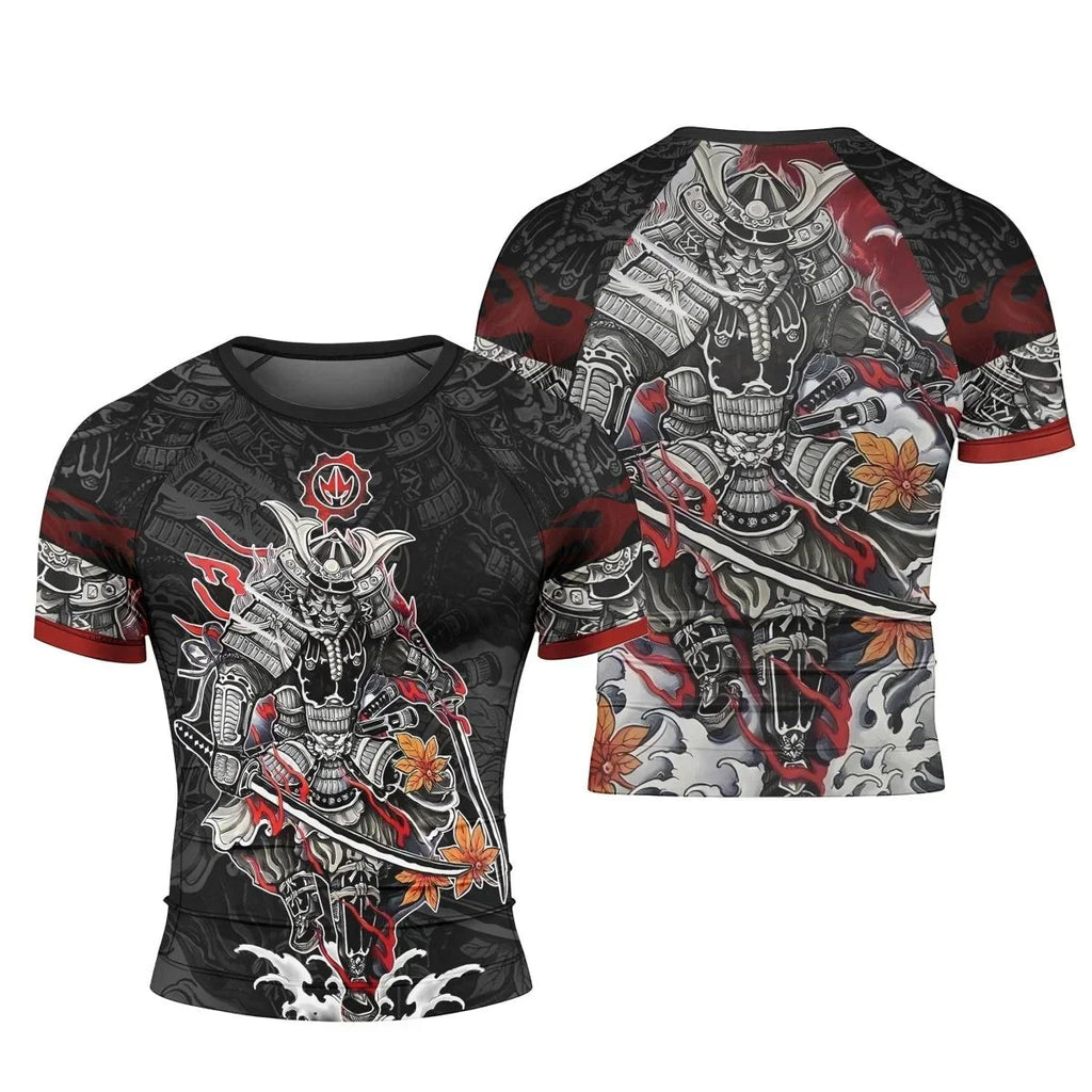 Legendary Samurai Short Sleeve Rash Guard