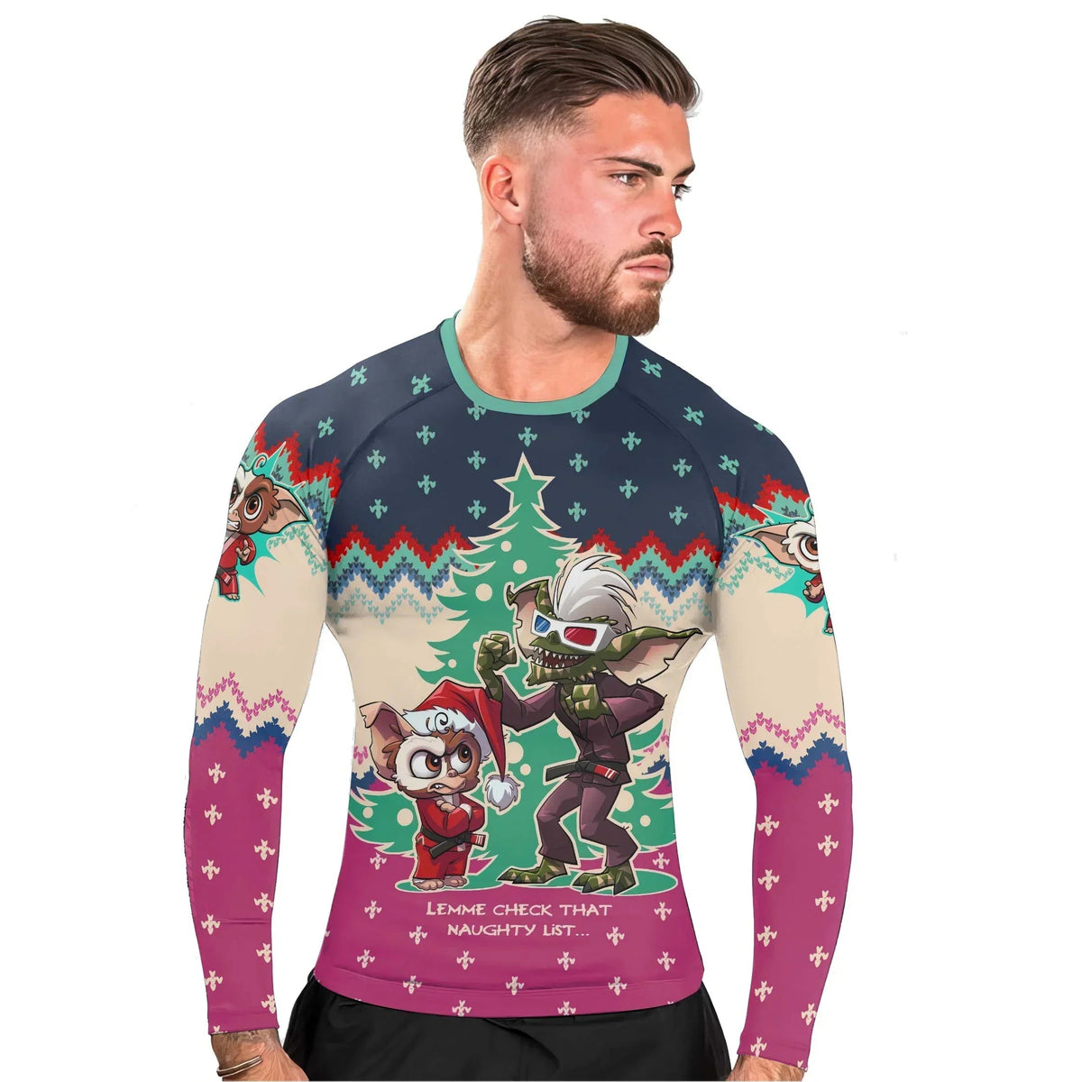 Gremlimbs Superfight Men's Long Sleeve Rash Guard