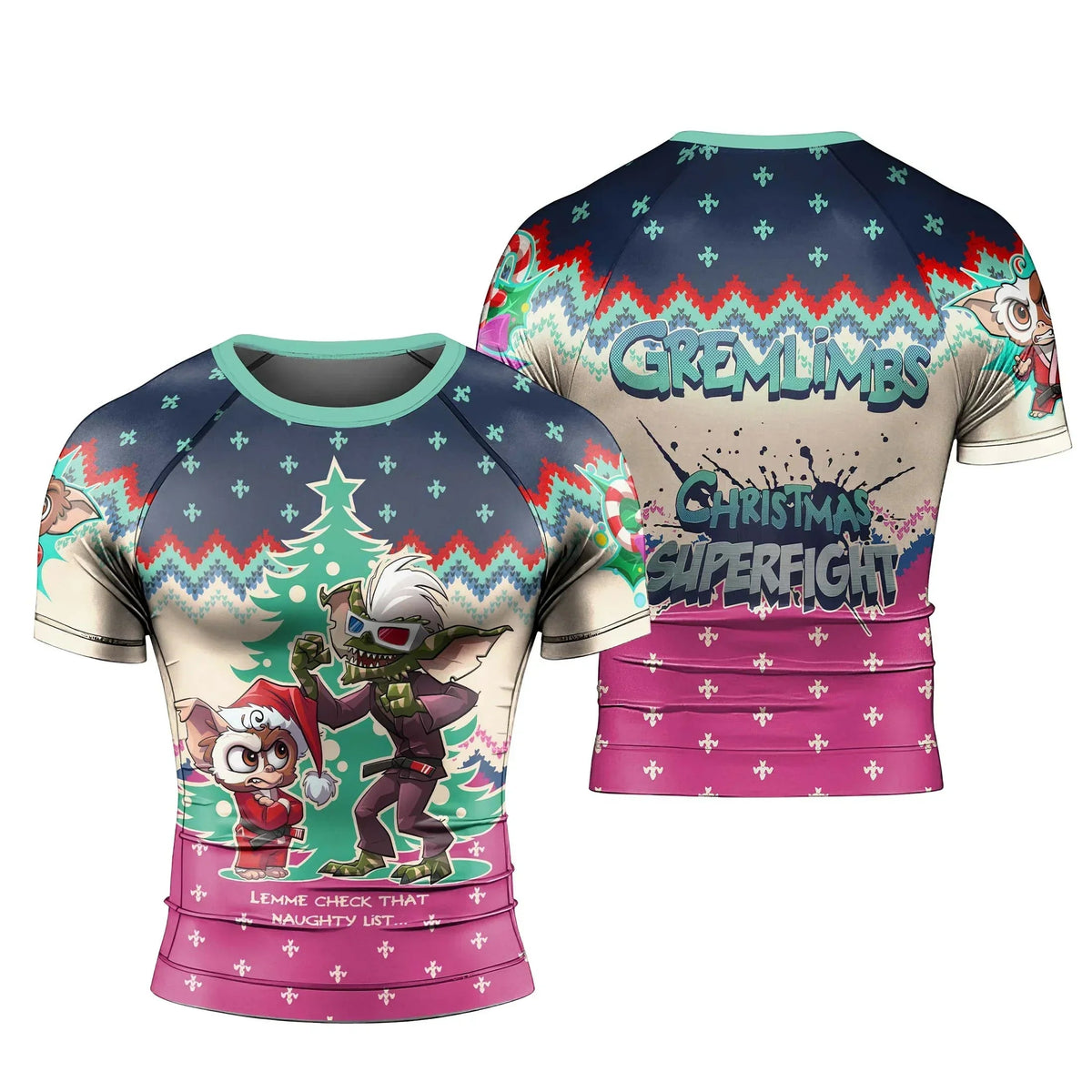 Gremlimbs Superfight Men's Short Sleeve Rash Guard