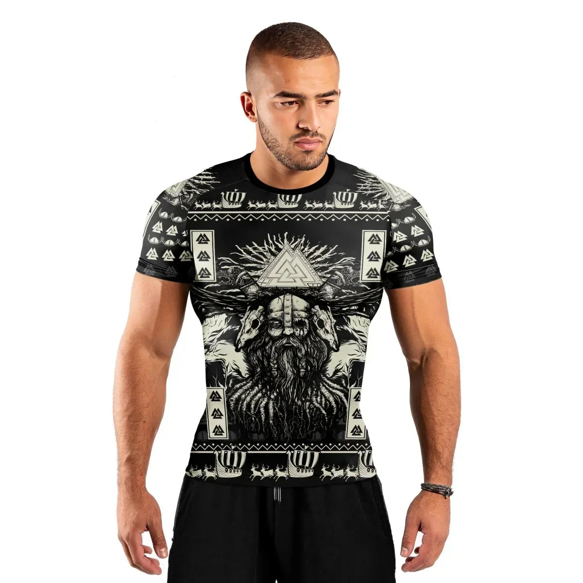 I'm Not An Infidel Men's Short Sleeve Rash Guard