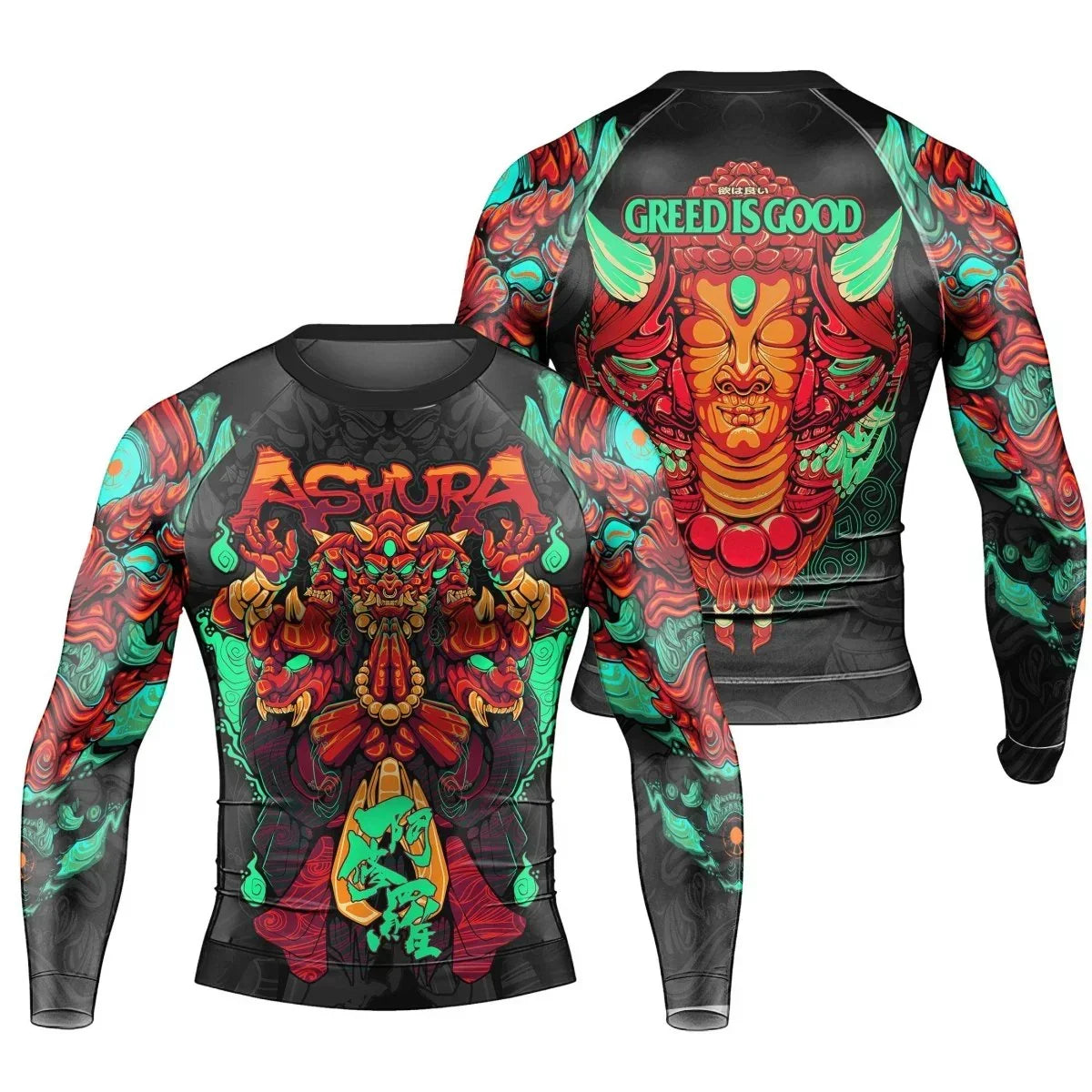 Ashura Long Sleeve Rash Guard