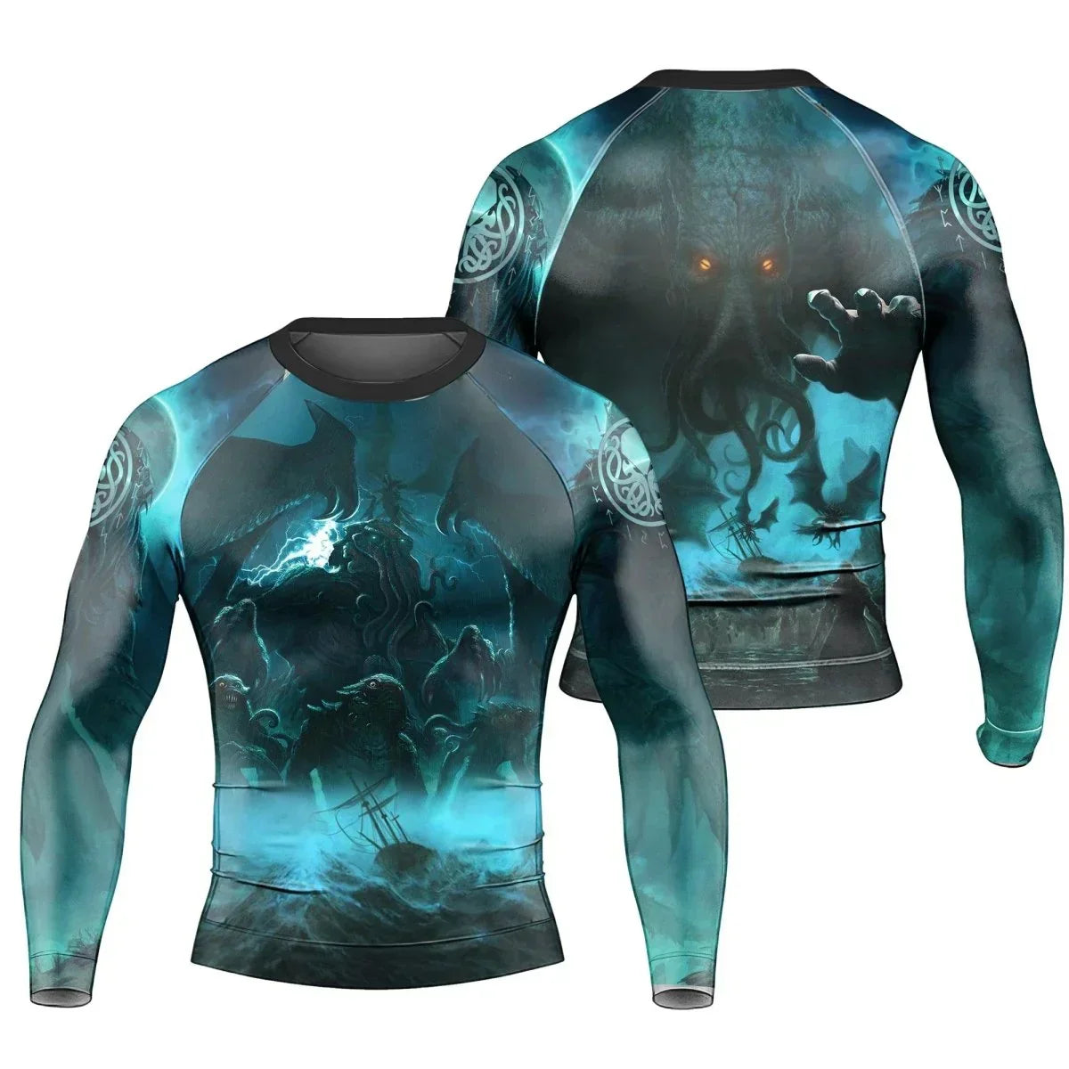 Crew Of Cthulhu Long Sleeve Rash Guard