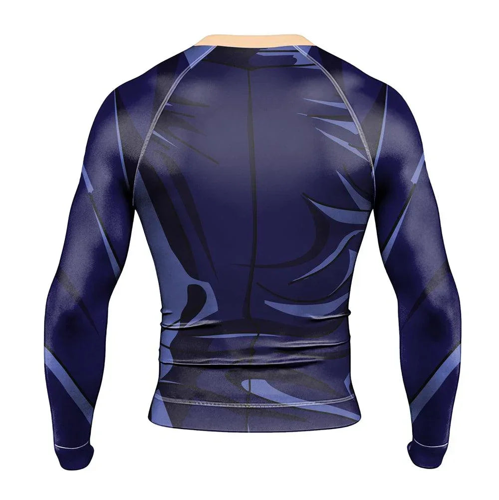 Black Leg Sanji One Piece Long Sleeve Rash Guard