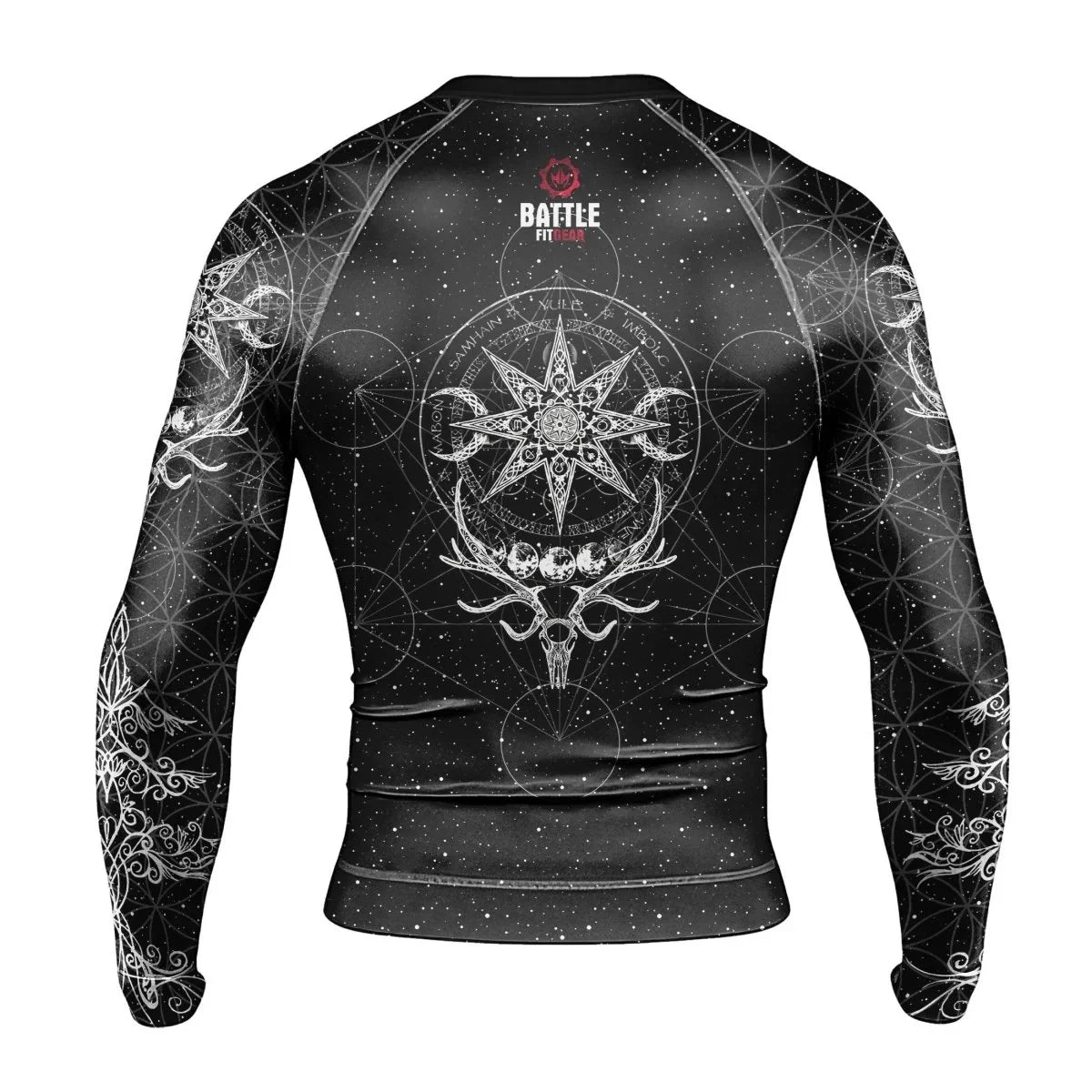 YULE Vikings Men's Long Sleeve Rash Guard