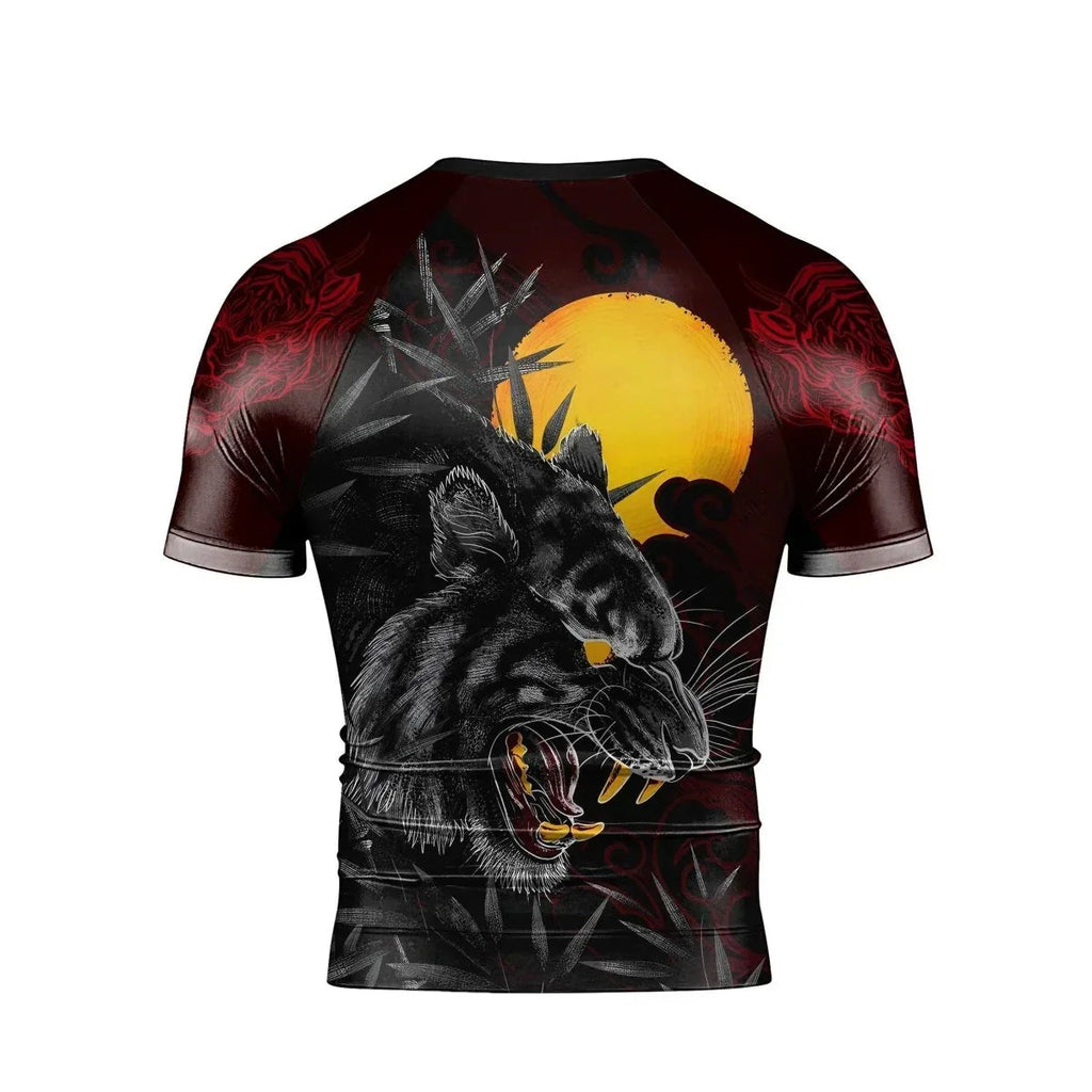 Shadow Tiger Short Sleeve Rash Guard