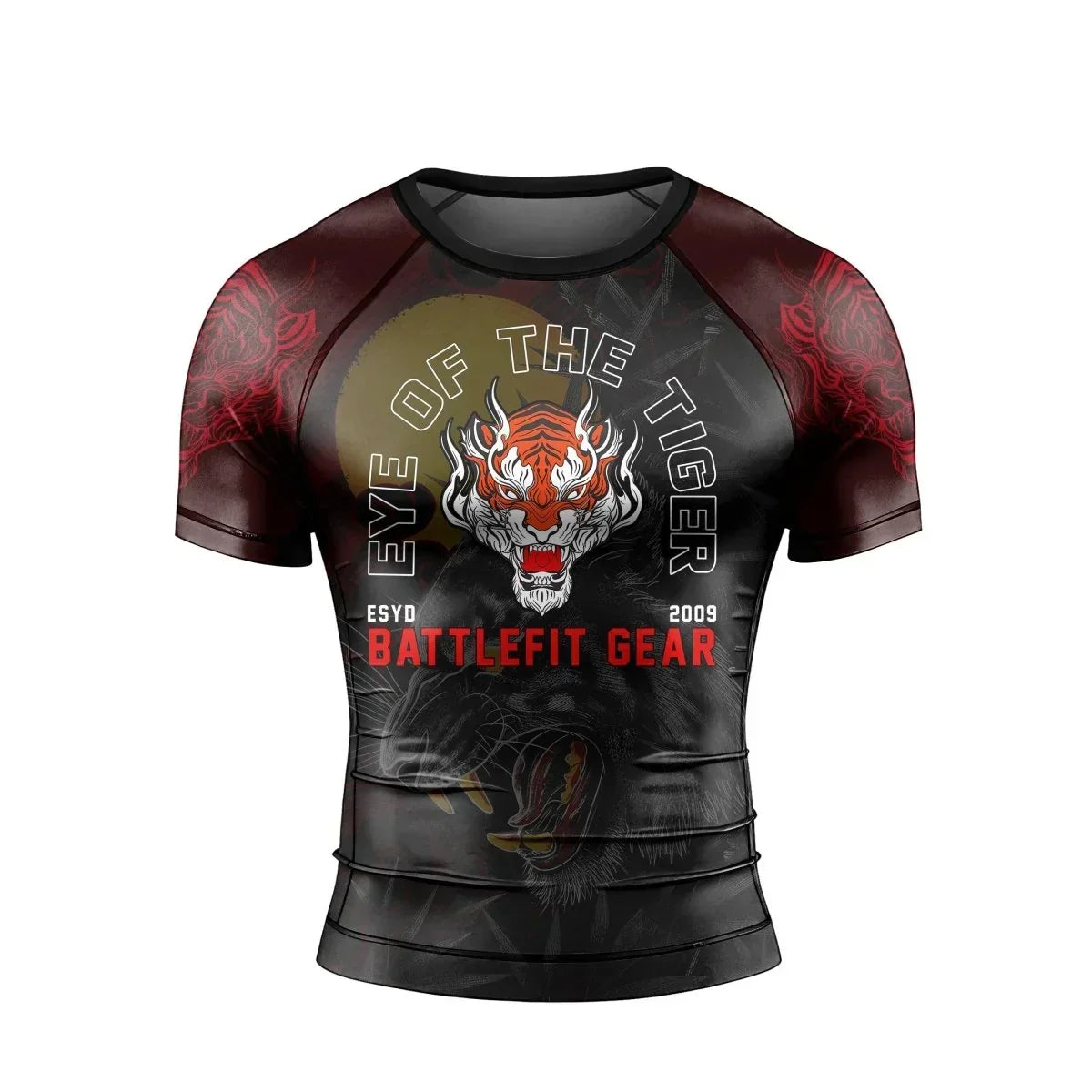 Shadow Tiger Short Sleeve Rash Guard