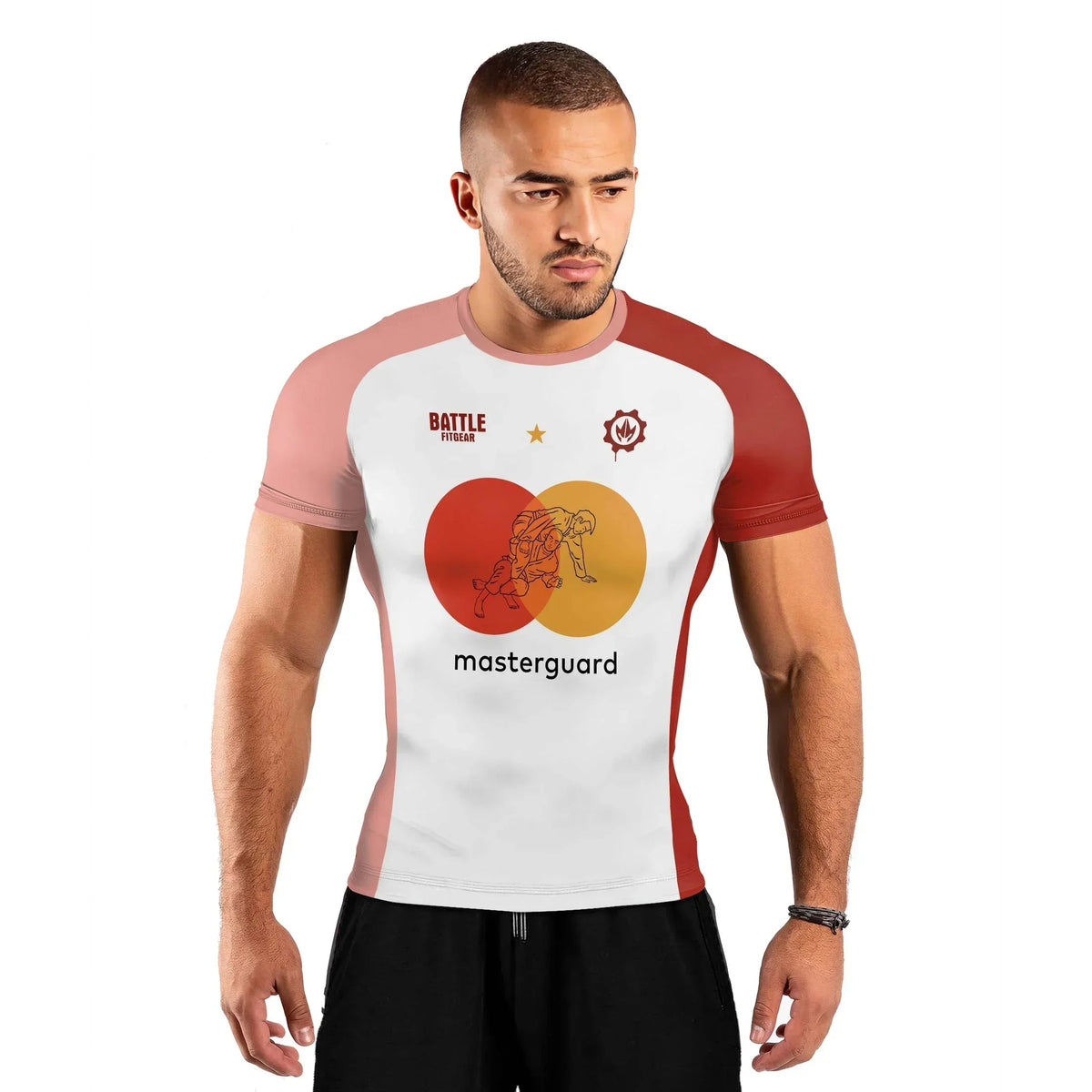 Master Guard Men's Short Sleeve Rash Guard