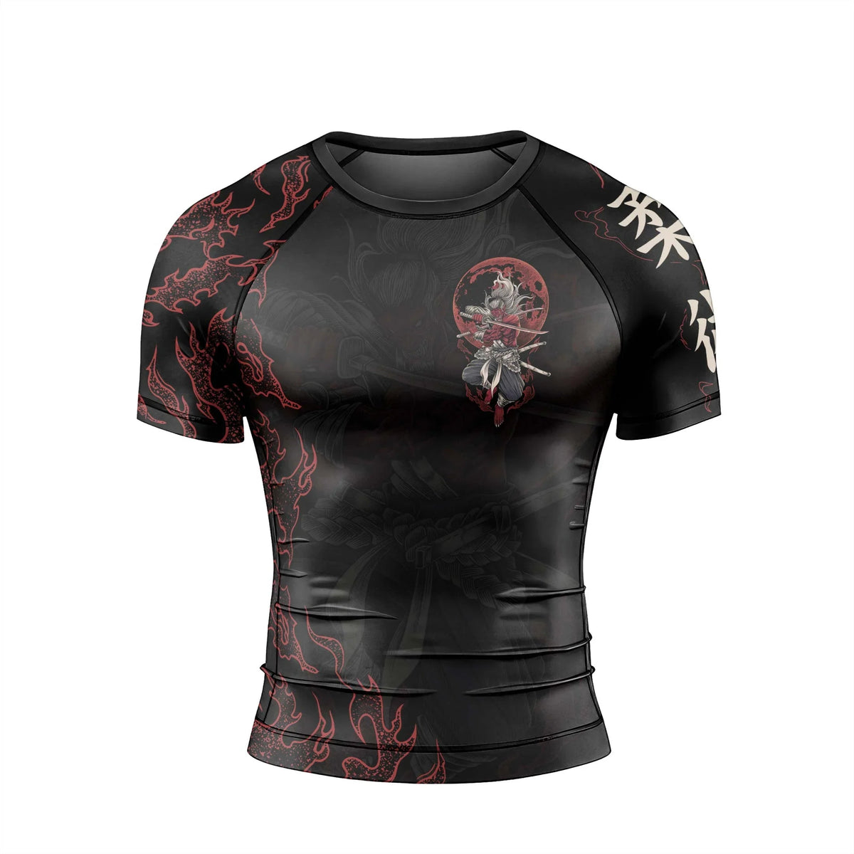 Oni Samurai Men's Short Sleeve Rash Guard