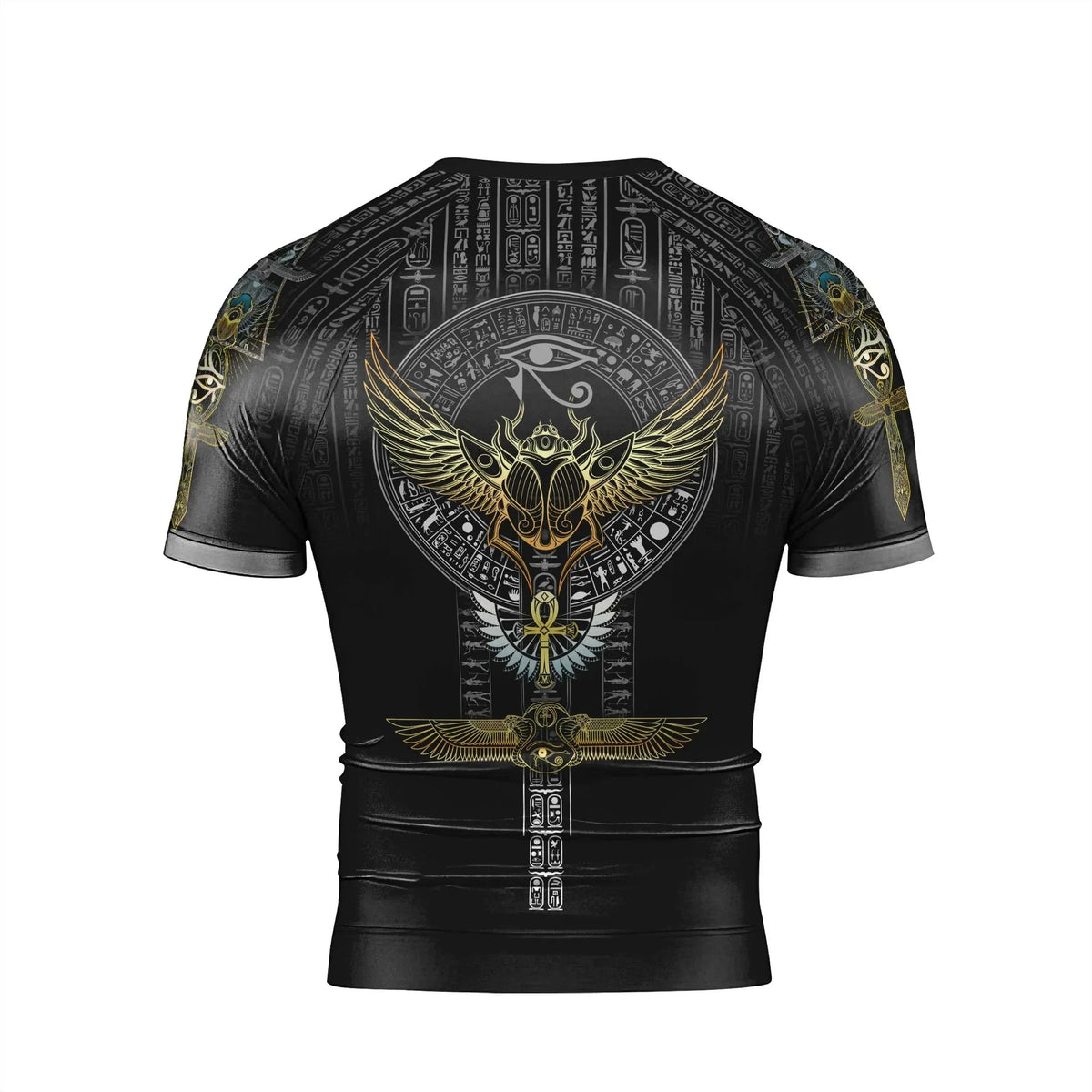 Pharaoh Sigil Men's Short Sleeve Rash Guard