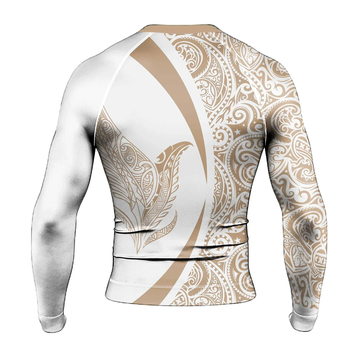 Polynesian Tattoo Men's Long Sleeve Rash Guard