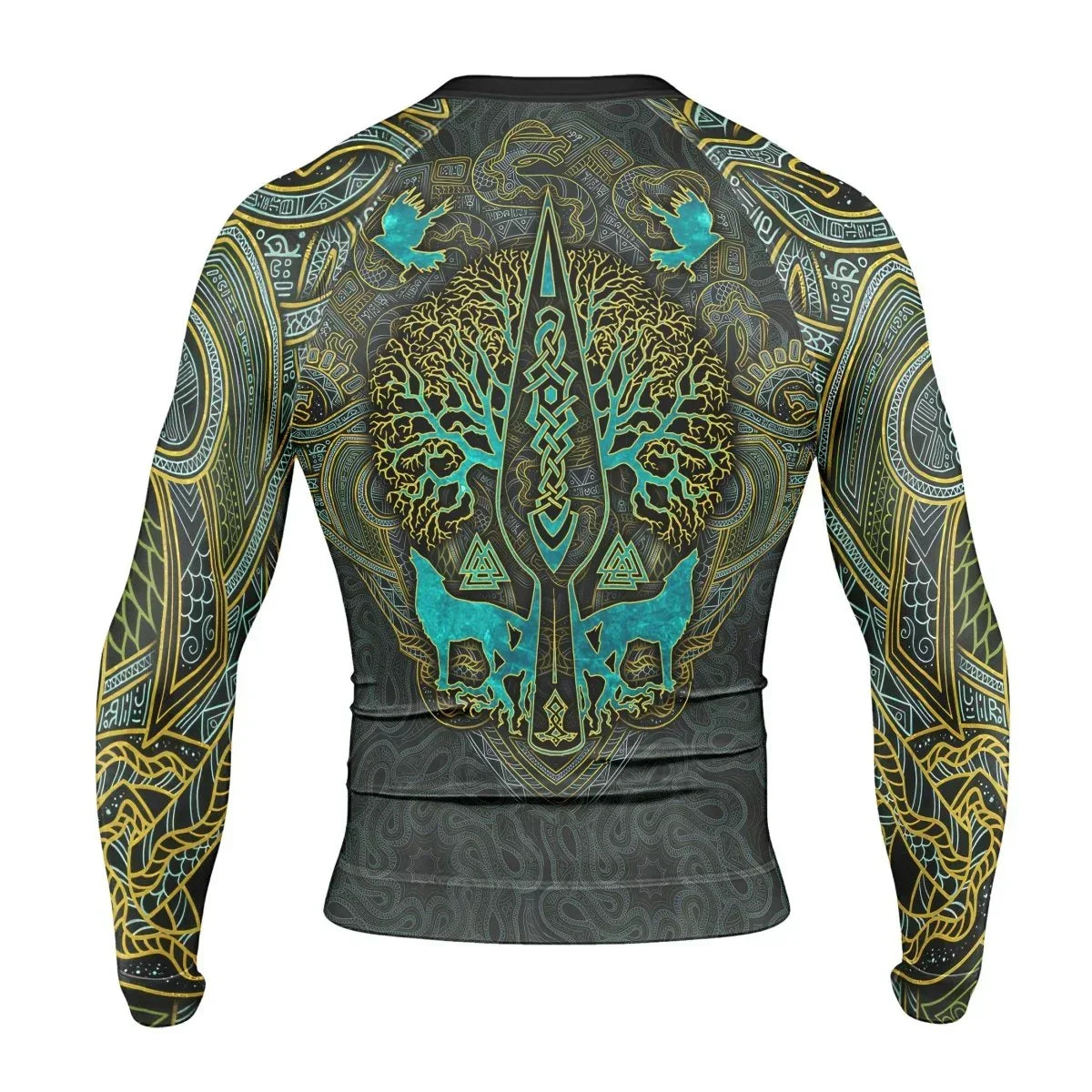 Viking Wildlife Natural Long Sleeve Rash Guard