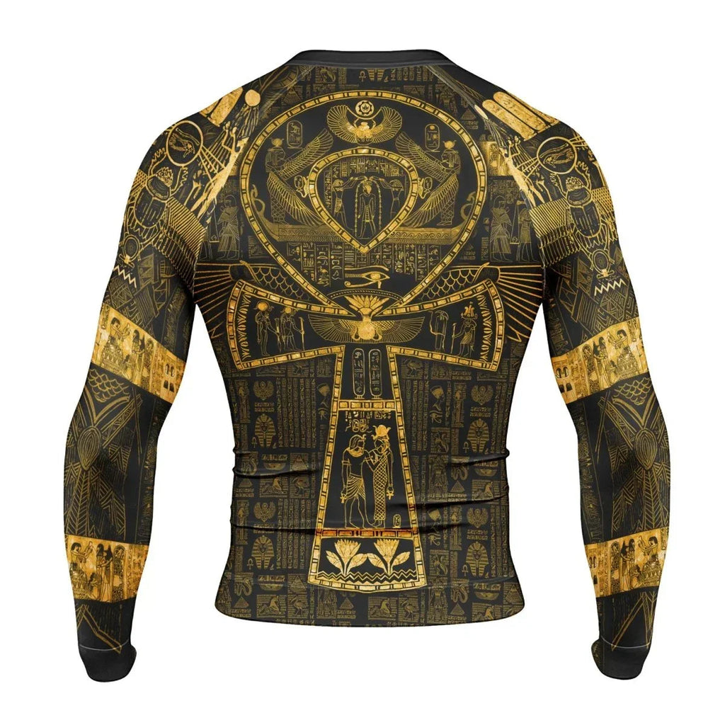 Book Of The Dead-Limited Men's Long Sleeve Rash Guard