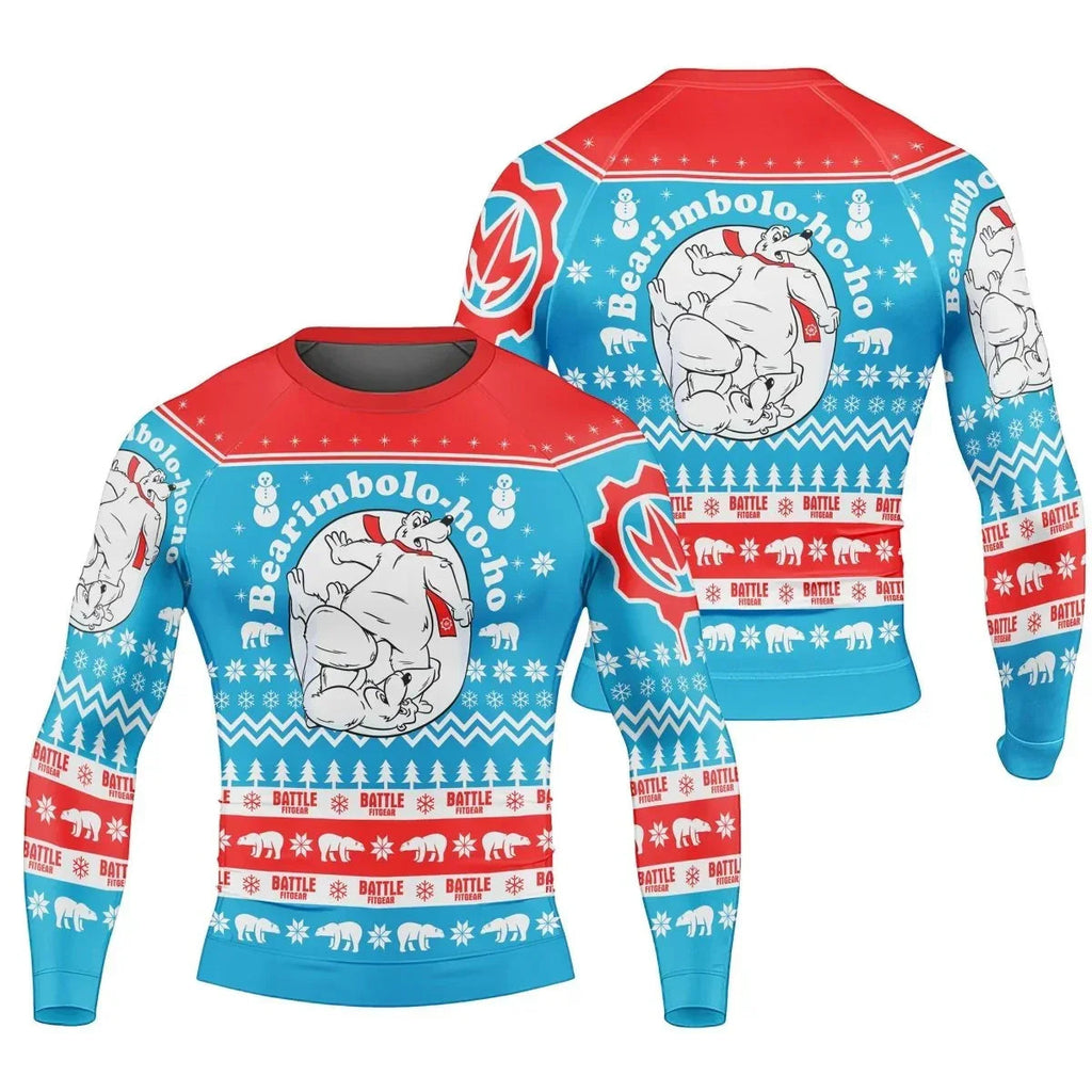 Bearimbolo-Ho-Ho Long Sleeve Rash Guard