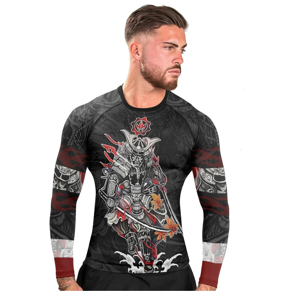Legendary Samurai Long Sleeve Rash Guard