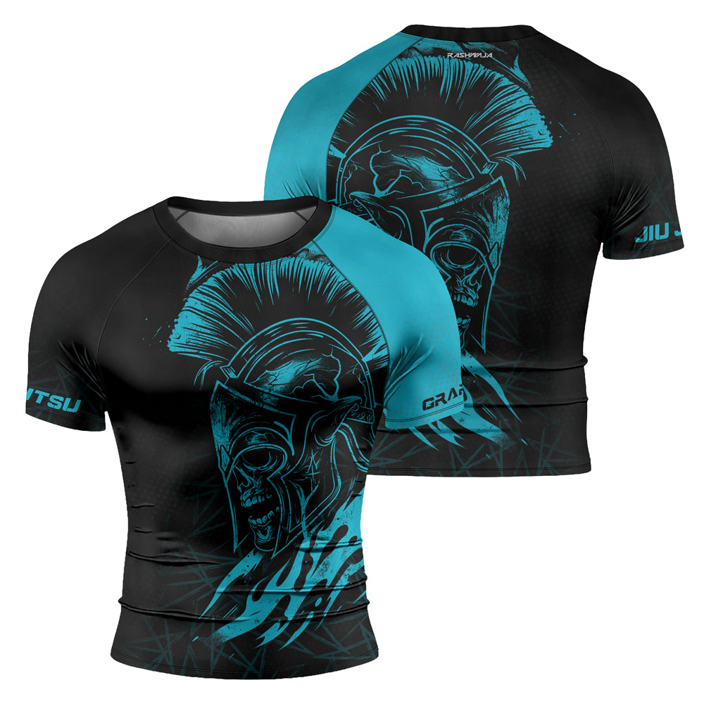 Rashninja Spartan Headguard Men's Short Sleeve Rash Guard
