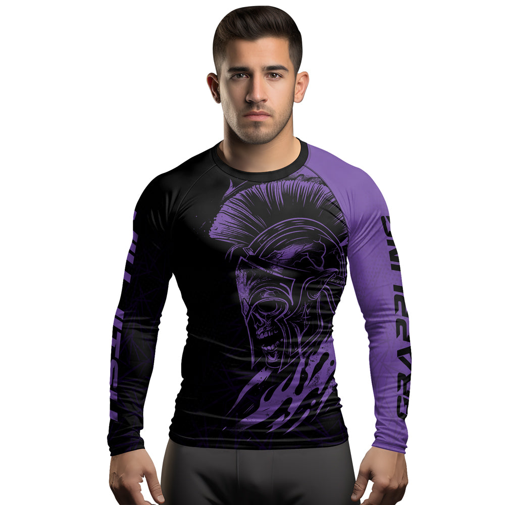 Rashninja Spartan Headguard Men's Long Sleeve Rash Guard