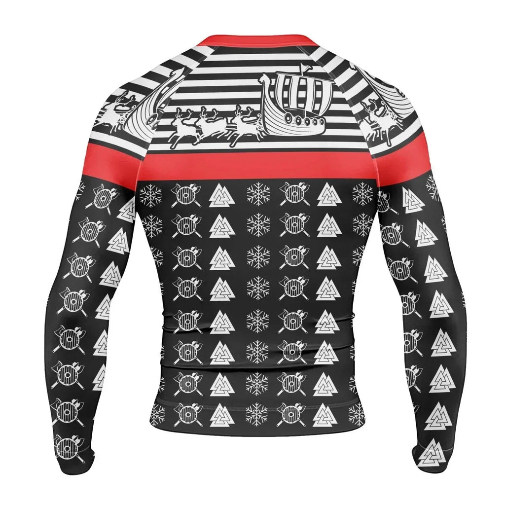 Santa Odin Men's Long Sleeve Rash Guard