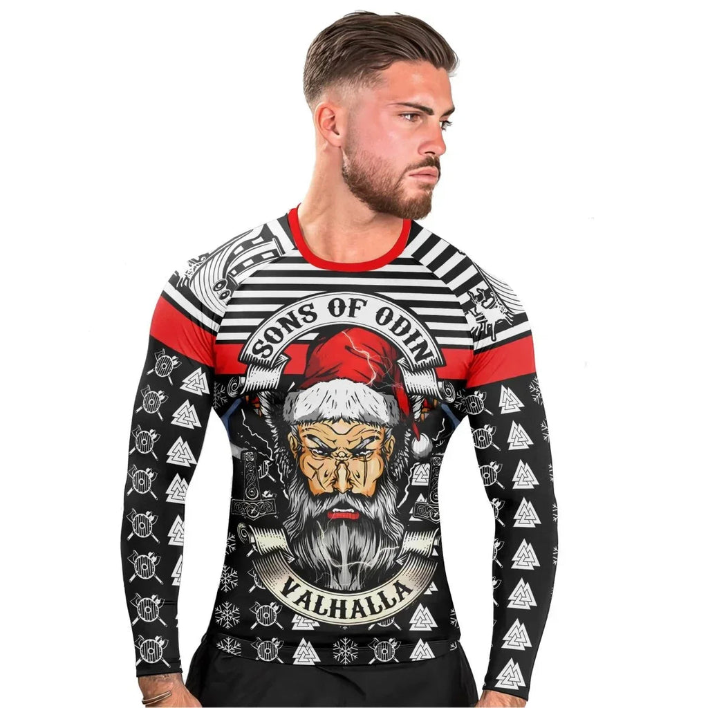 Santa Odin Men's Long Sleeve Rash Guard