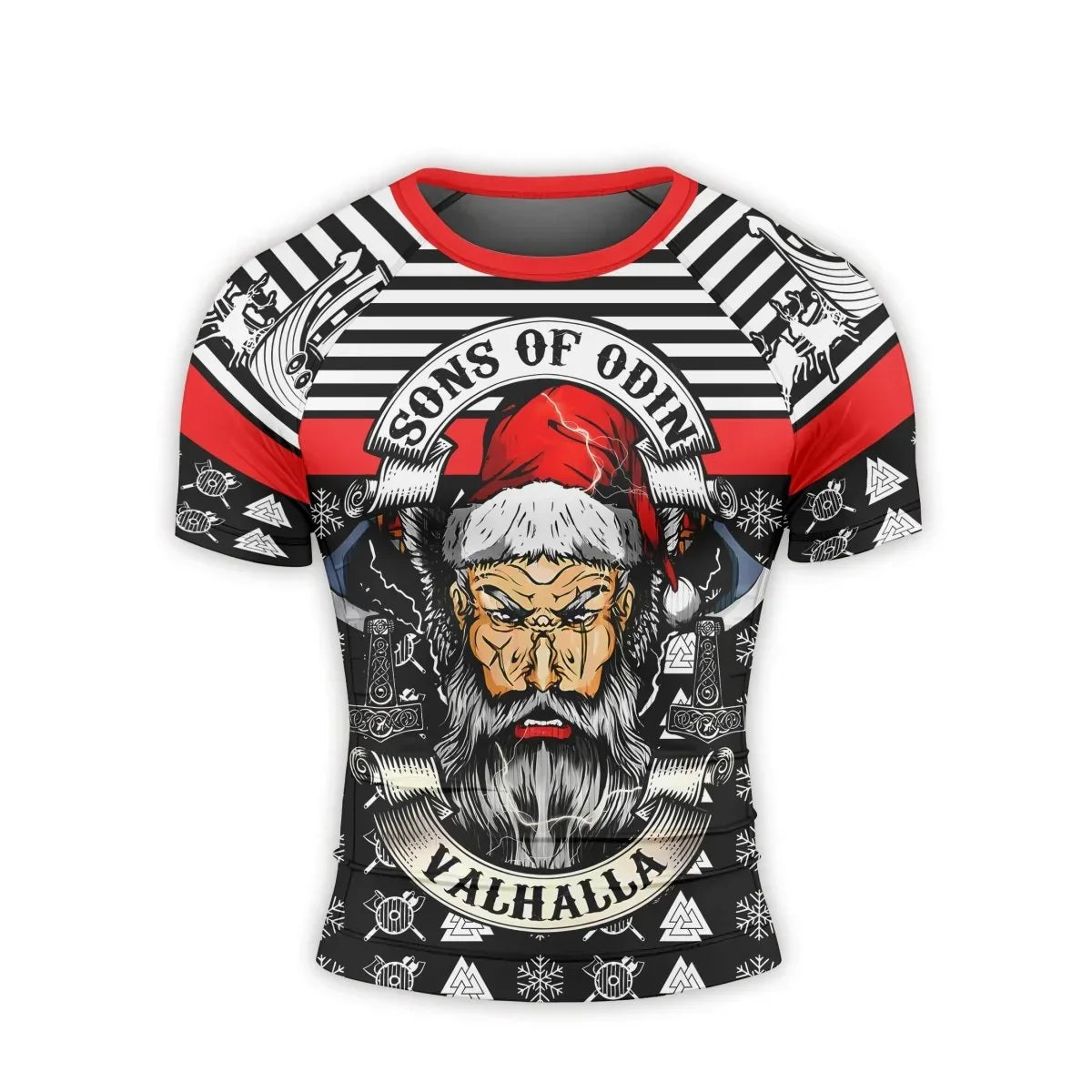 Santa Odin Men's Short Sleeve Rash Guard