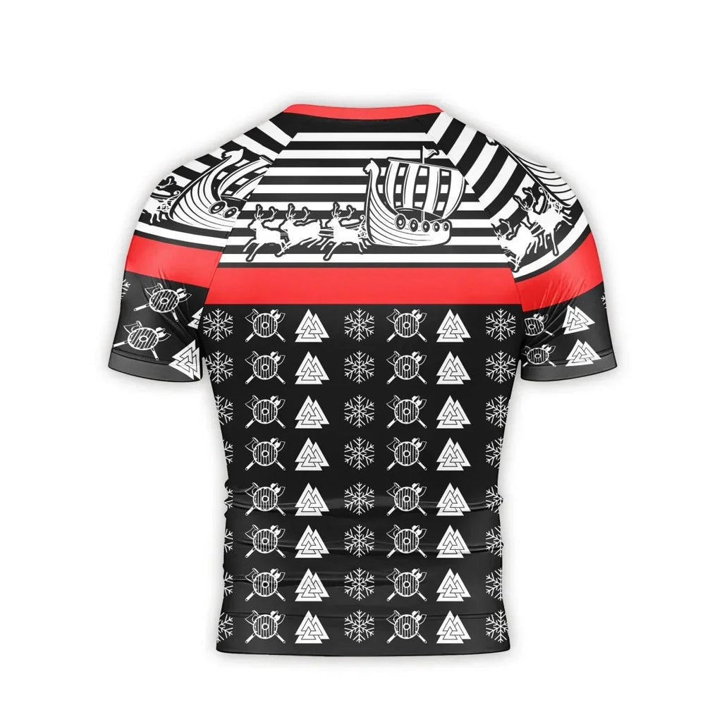 Santa Odin Men's Short Sleeve Rash Guard