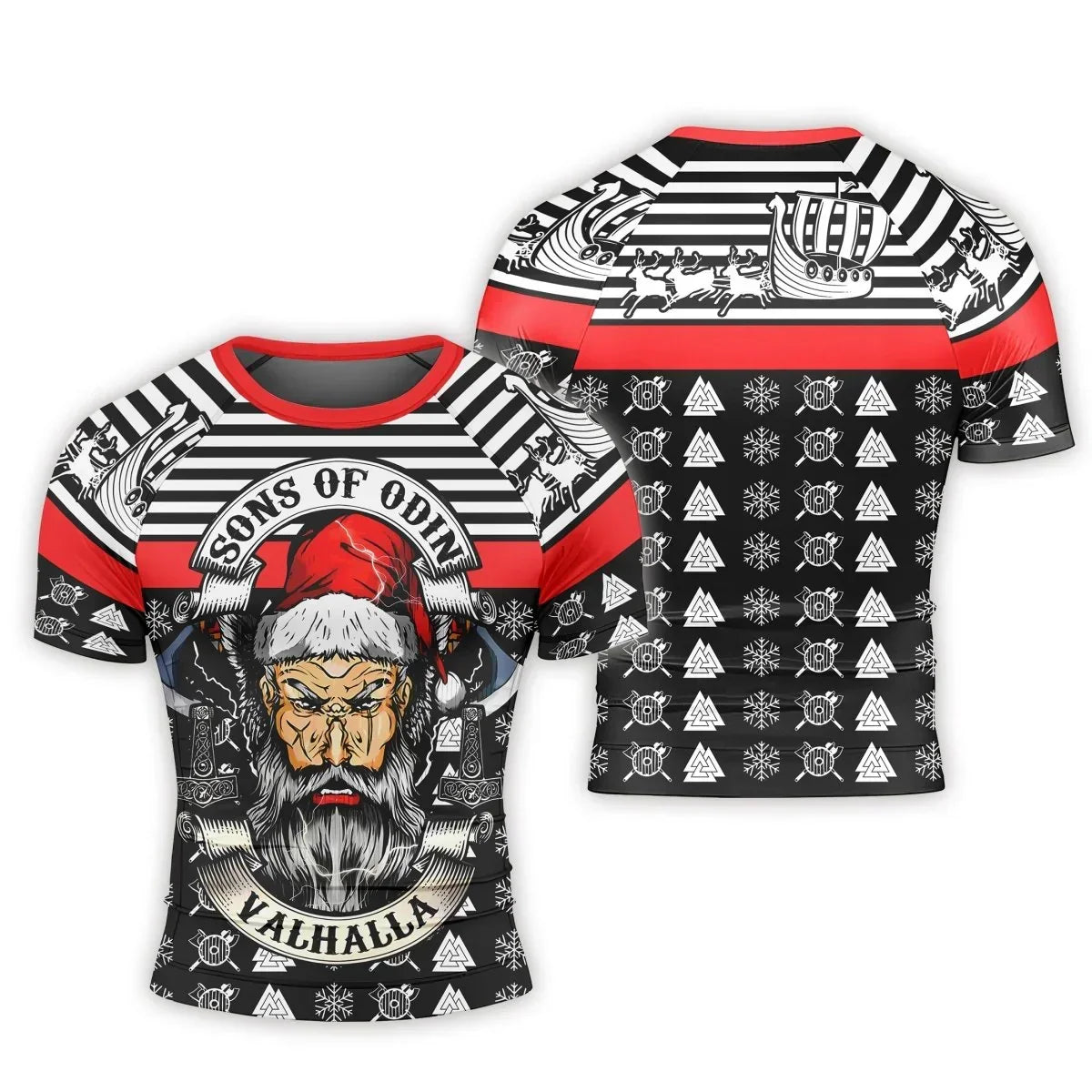Santa Odin Men's Short Sleeve Rash Guard