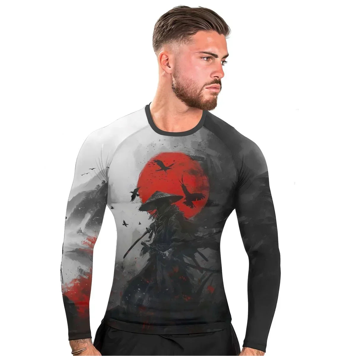 Shadow Ronin Men's Long Sleeve Rash Guard