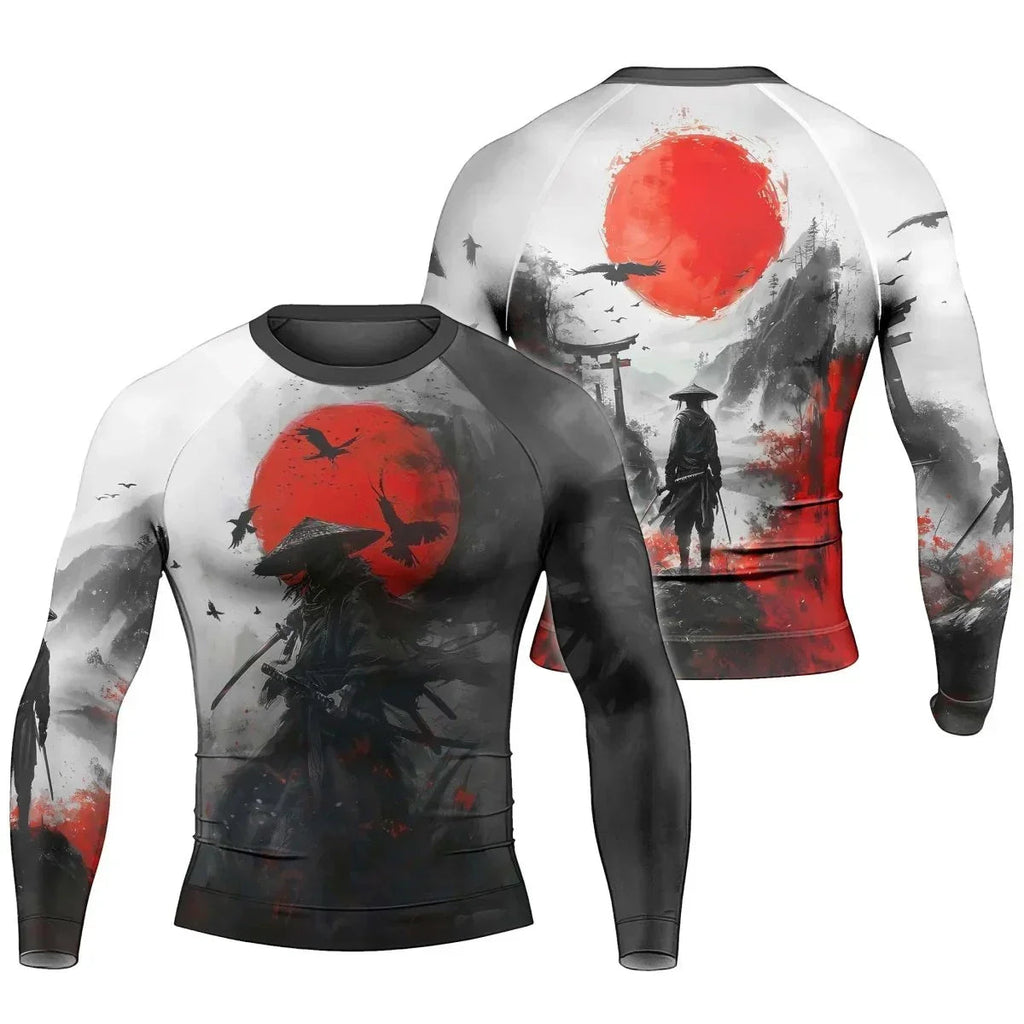 Shadow Ronin Men's Long Sleeve Rash Guard