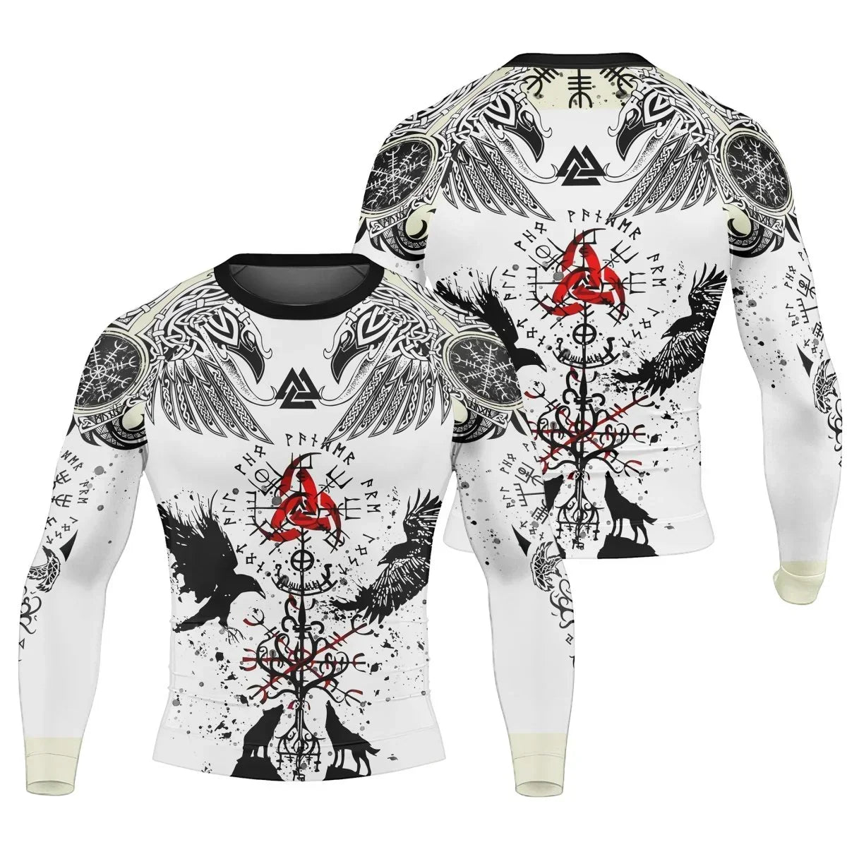 The Norse Guardian Men's Long Sleeve Rash Guard