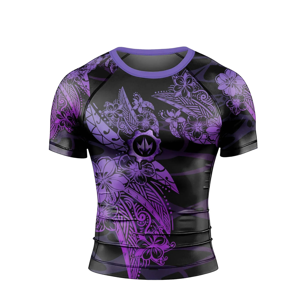 Tropical War Sigil Men's Short Sleeve Rash Guard