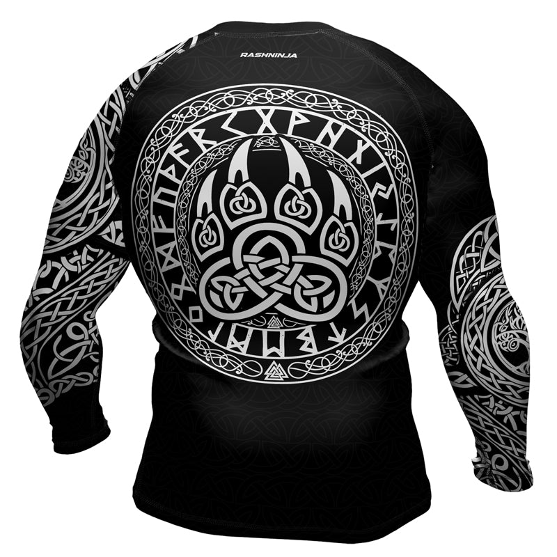 Rashninja Berserker’s Claw Men's Long Sleeve Rash Guard