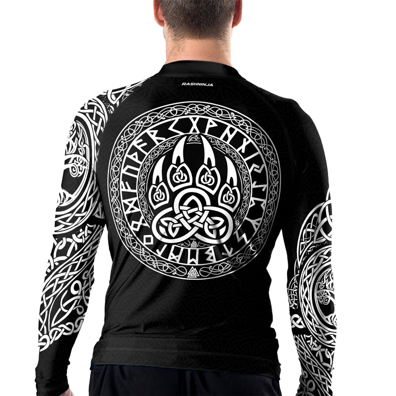 Rashninja Berserker’s Claw Men's Long Sleeve Rash Guard