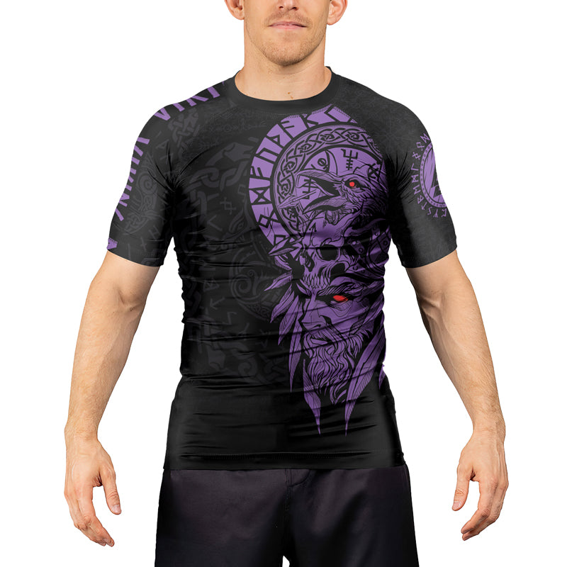 Rashninja Odin’s Ascension Ranked Men's Short Sleeve Rash Guard