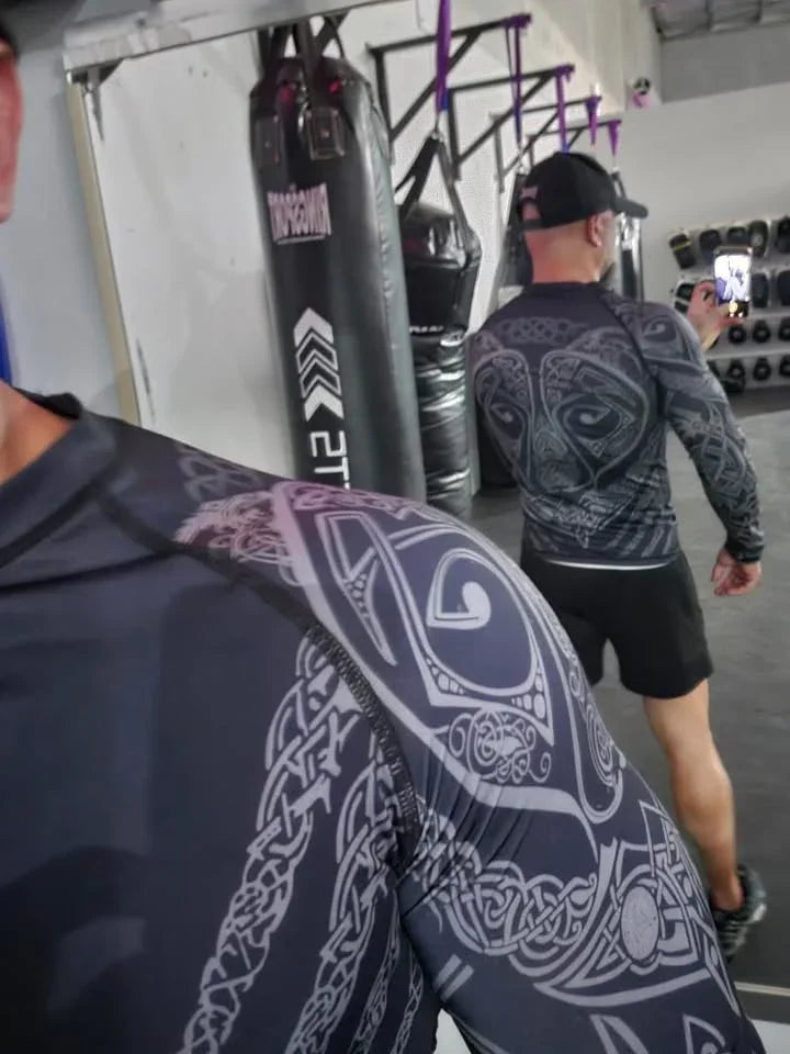 Viking Berserker Men's Long Sleeve Rash Guard