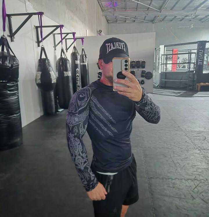 Viking Berserker Men's Long Sleeve Rash Guard