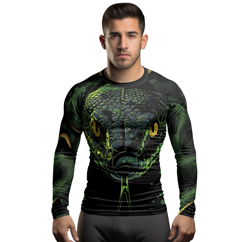 Rashninja Shadow Viper Men's Long Sleeve Rash Guard