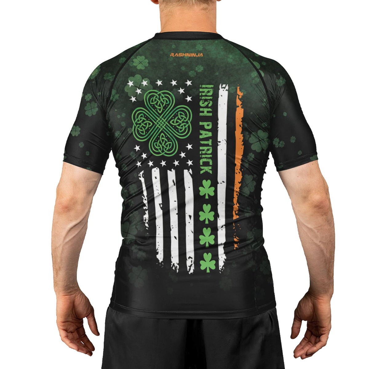 Rashninja Irish Patrick Men's Short Sleeve Rash Guard