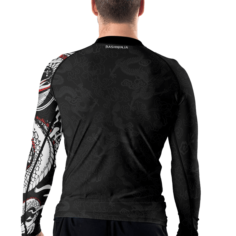Rashninja Mighty Dragon Men's Long Sleeve Rash Guard